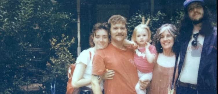 Our family in Slovenia