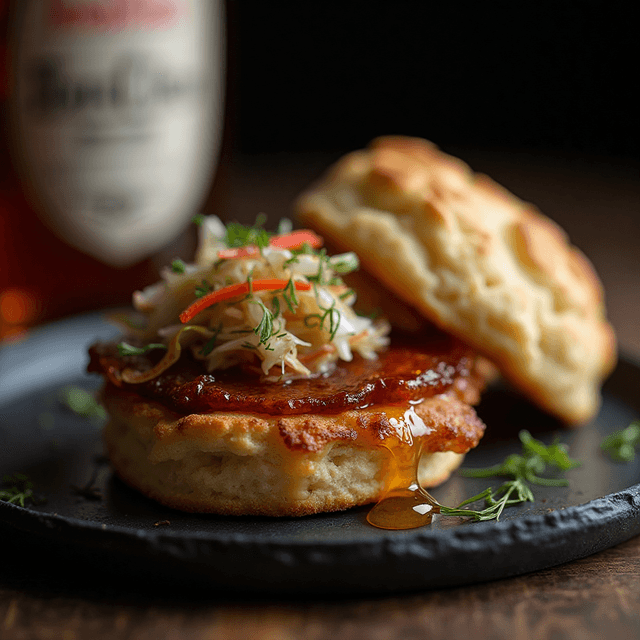 Rakija Glazed Pork Belly